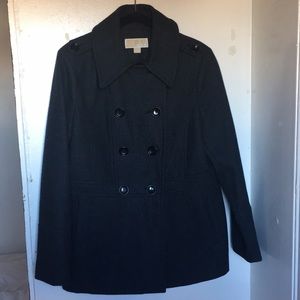Michael Kors Wool-Blend Peacoat